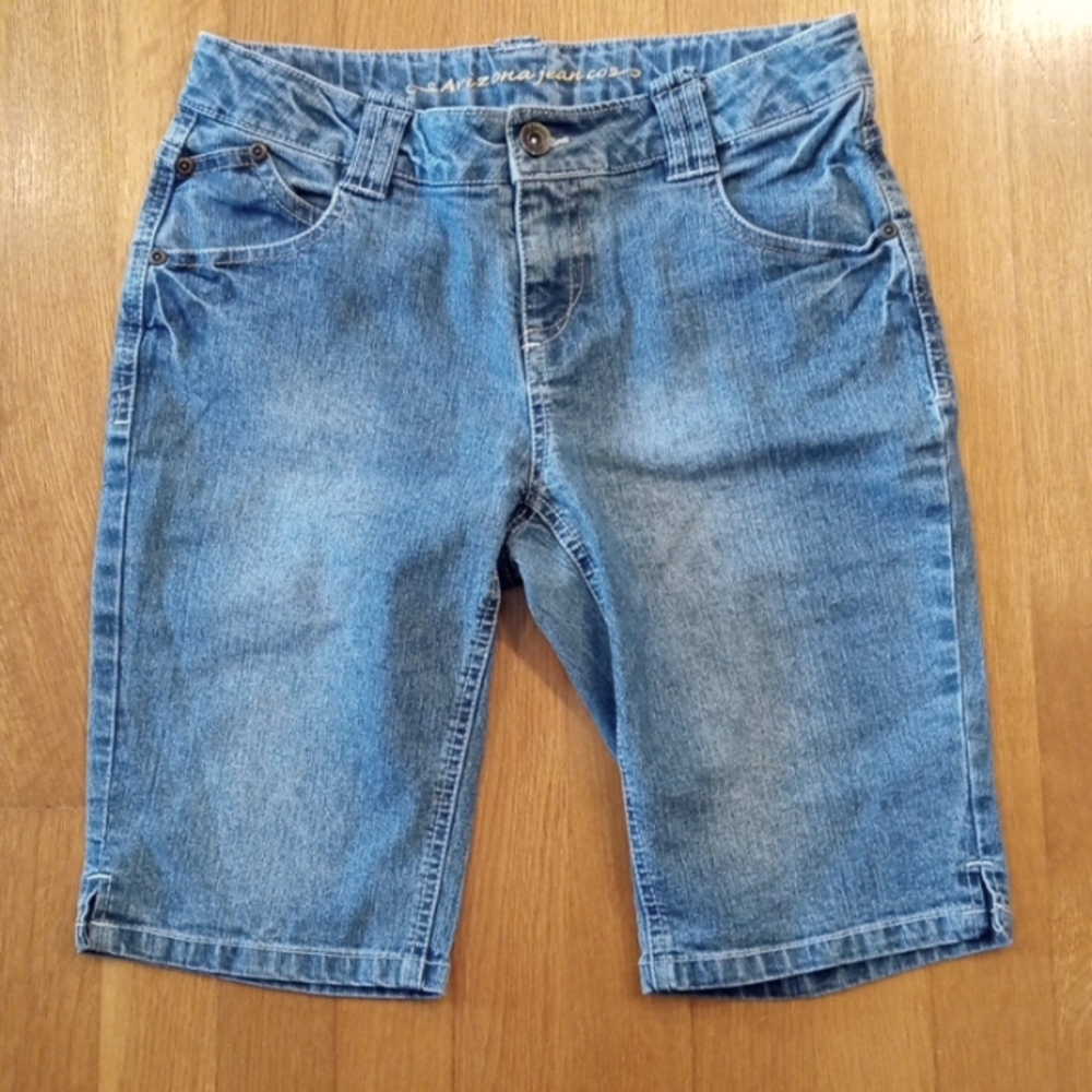 Arizona Jeans Denim Girls Bermudas Jeans 16R